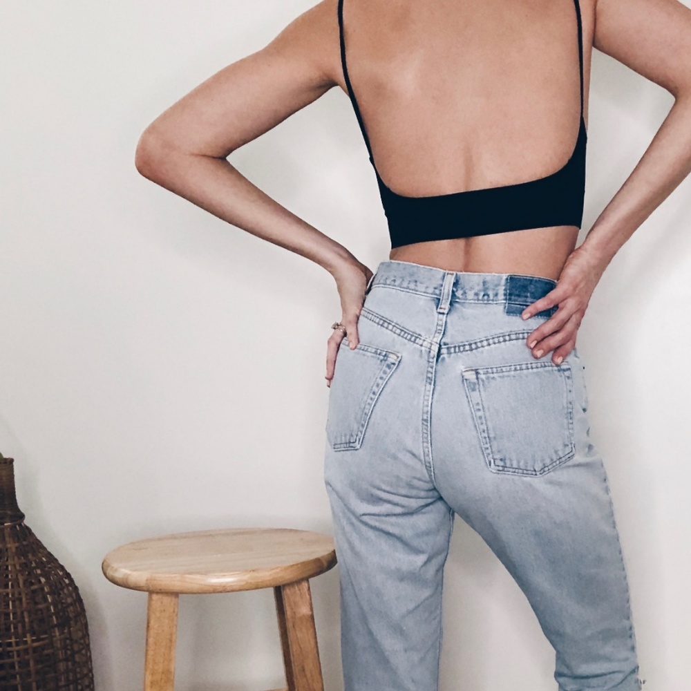 Low Back Bralette Crop Top - Picture 7 of 11